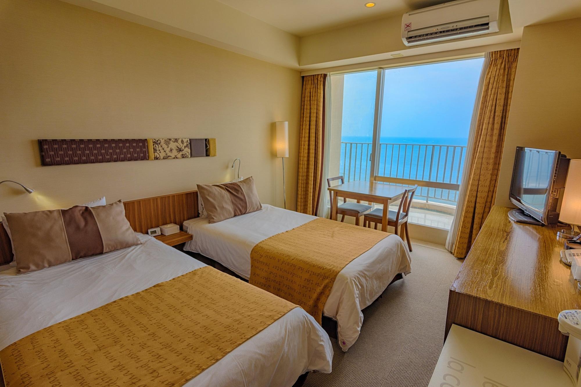 The Beach Tower Okinawa Chatan Exterior photo