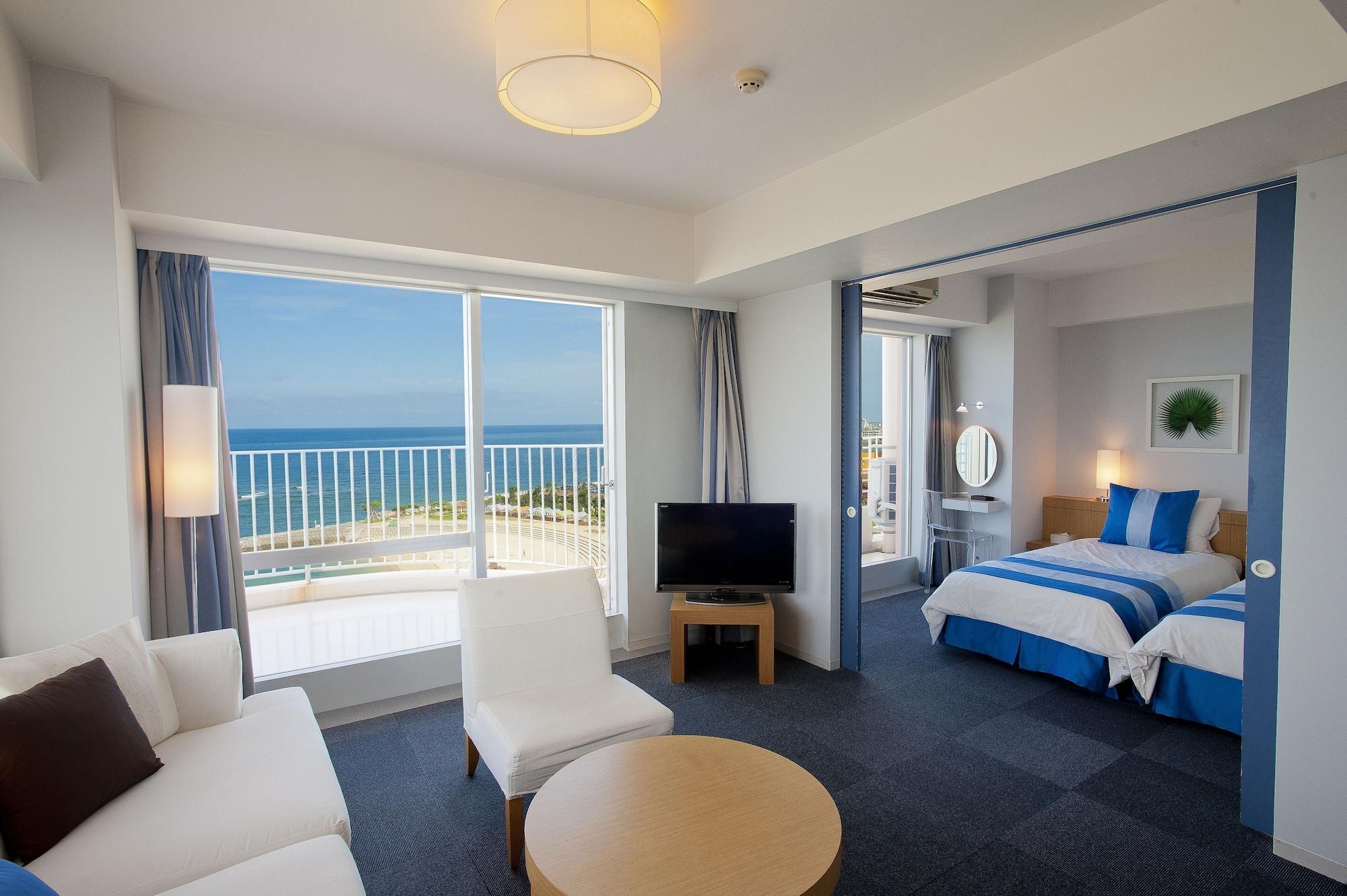 The Beach Tower Okinawa Chatan Exterior photo